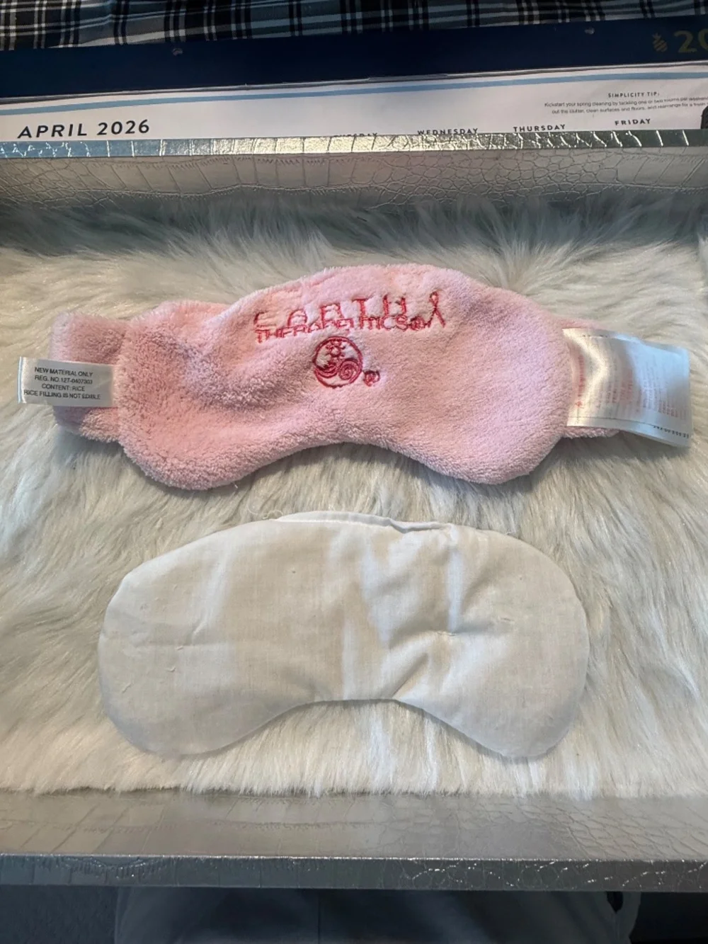 Earth Therapeutics Face Anti-Stress Sinus Pillow - PINK - Picture 3 of 4